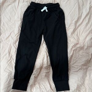 Little Bipsy Black Jogger Pants